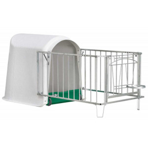 https://www.techni-contact.site/ressources/images/produits/merchandising/niche-a-veaux-calfotel-individuelle-33776435-1.jpg - Niche : 150 x 120 x 125 cm – Parc : 150 x 120 x 95 cm
