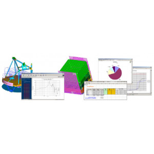 Outil de développement de produit virtuel - Statique linéaire et non-lineaire, modes propres, Eigenvalue, dynamique