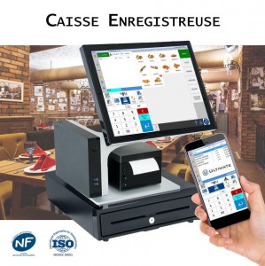 Caisse enregistreuse tactile - Pack Caisse   Imprimante   Tiroir-Caisse