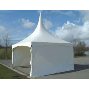 Pagode acier - Dimensions 4 x 4 m