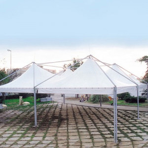 Pagode carrée - Armature en acier galvanisé