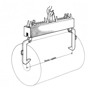 Palonnier pour bobines - CMU de 1 à 10 T