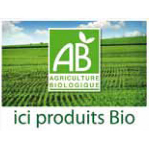 Pancarte produits bio - Dimensions  : 20 x 15 cm