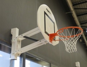 Panier mini basket réglable - Hauteurs réglables de 2,60 à 3,05 m 