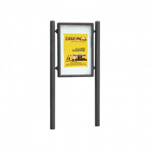 Panneau d'affichage de ville - Simple ou double face - Surface d'affichage : (H x l) 1200 x 800 à 1760 x 1210 mm