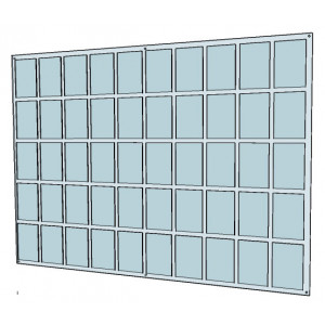 https://www.techni-contact.site/ressources/images/produits/merchandising/panneau-d-affichage-mural-50-fiches-a6-23757757-1.jpg - PVC rigide - Capacité : 50 fiches A6 - Fixation murale