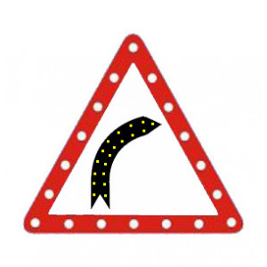Panneau d'indication type CE - Dimensions (mm) : De 350 x 350 à 1050 x 1050