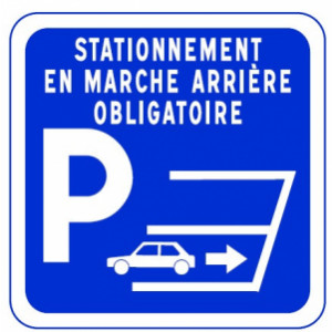 https://www.techni-contact.site/ressources/images/produits/merchandising/panneau-de-parking-vertical-stationnement-marche-arriere-32111284-1.jpg - Pictogramme stationnement marche arrière