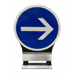 https://www.techni-contact.site/ressources/images/produits/merchandising/panneau-de-police-auto-relevable-b211-21744343-1.jpg - Disques : 450 mm ou 650 mm – En polycarbonate