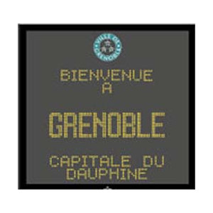 Panneau électronique - Ecran extérieur graphique multiligne monocouleur LEDI PGM