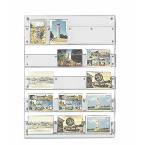 Panneau mural cartes postales - 12 cases horizontales et 4 cases verticales