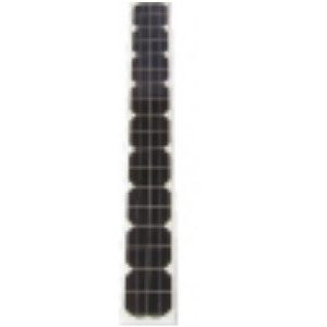 Panneau solaire 25w 12v - Dimensions : 1205 x 153 x 4.5 mm