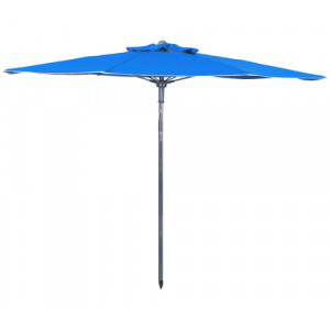 Parasol de plage inox - Mât inox 316 en une partie pour fixation sur socle