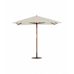 Parasol JAVA - Structure : bois exotique - Diamètre 300 Ø cm