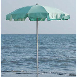 Parasol pour plage à volants - Diamètre : 180 à 240 cm