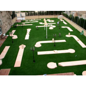 Parcours de minigolf Top'Modul - 9 pistes - longueur pistes : 54 m