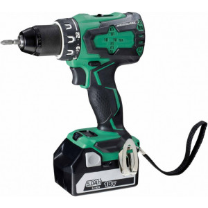 https://www.techni-contact.site/ressources/images/produits/merchandising/perceuse-visseuse-sans-fil-43347721-1.jpg - Puissance : 18 V - 5.0 Ah - Mandrin : 13 mm - Capacité acier ou béton : 13 mm