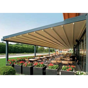 Pergola de terrasse - Largeur (mm) : de 5000 à 13000