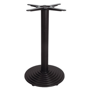 Pied de table en fonte base ronde - Hauteur : 72 cm