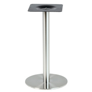 Piètement de table de restaurant base ronde - Hauteur : 62 cm