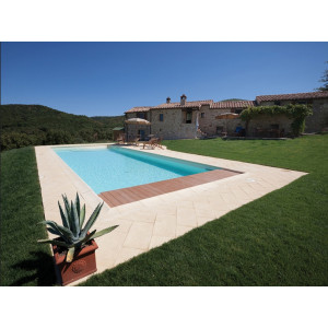 Piscine rectangulaire - Dimensions (m) : 3,10 x 6,10