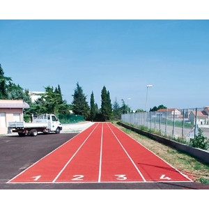 Piste d'athlétisme imperméable - SM Sport Athlétisme Sandwich Réf. SW14 - T14 - D14