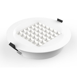 Plafonnier LED anti-éblouissement - Efficacité du luminaire : 120 lm/W