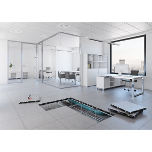 https://www.techni-contact.site/ressources/images/produits/merchandising/plancher-technique-97678569-1.jpg - Dimensions dalle : 600 x 600 x 38 mm