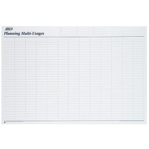 Planning mural multi-usage - Dimensions (H x l) : 60 x 90 cm