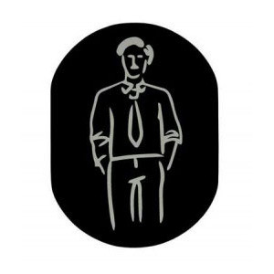 https://www.techni-contact.site/ressources/images/produits/merchandising/plaque-de-porte-homme-en-aluminium-noir-31149593-1.jpg - Aluminium poudré noir - Gravure par laser 3D - Dimensions :L.120 x H.160 mm