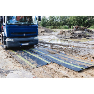 plaque de recouvrement de sols - plaques pour chemin temporaire piétonier ou véhicules léger