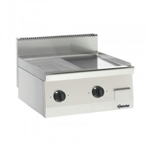 https://www.techni-contact.site/ressources/images/produits/merchandising/plaque-grille-electrique-professionnelle-19752534-1.jpg - 2 zones chauffantes - Réf : 132255
