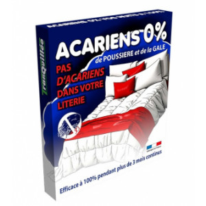 Plaquette anti acarien et punaise de lit - Punaises de lit:10h-Acariens de la gale:24h-Acariens de la poussière:8h