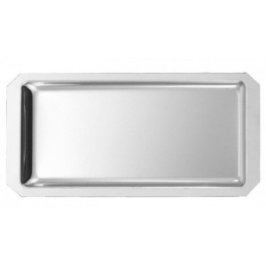 Plat de vitrine Inox - 2 dimensions au choix - inox 18/10