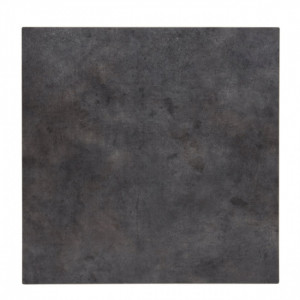 Plateau compact anthracite - Dimension plateau variant : 70x70 cm