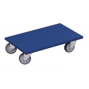 https://www.techni-contact.site/ressources/images/produits/merchandising/plateau-roulant-avec-roulettes-en-caoutchouc-48313777-1.jpg - Dimensions plateau : 600 x 350 mm - Chargement : 300 Kg - Roue Ø 100 mm