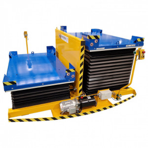 https://www.techni-contact.site/ressources/images/produits/merchandising/plateau-tournant-avec-2-tables-elevatrices-74722213-1.jpg - Charge max (CMU) : 1 300 kg - Système rotation : à 360°