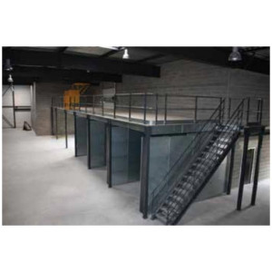 Plateforme de stockage mezzanine - Mezzanine de stockage industrielle