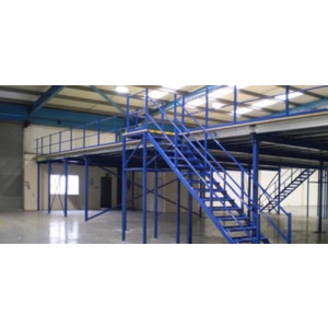 Plateforme de stockage mezzanine sur-mesure - Structure métallique