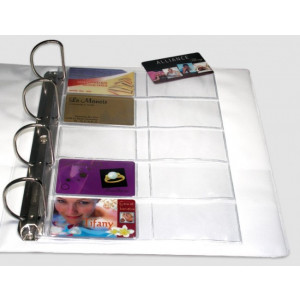 Pochette A4 pour cartes - Fabrication en PVC 15 / 100 mm