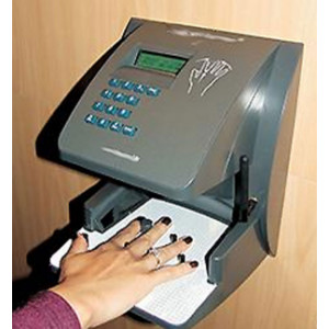 Pointeuse biométrique contour main - Basée sur la technologie de la morphologie de la main.