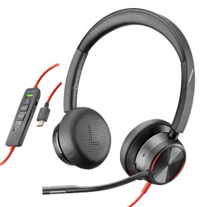 Poly - Blackwire 8225 USB-C UC - Casque Téléphone Filaire - PLB8225C-Poly