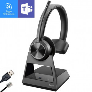 Poly Savi 7310 Office - Version Microsoft Teams - Casque Téléphone sans Fil - PLW7310OCDM-Poly