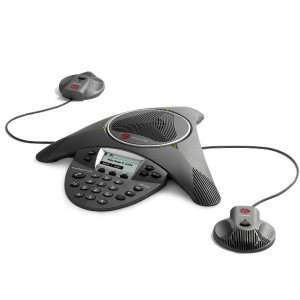 Polycom Soundstation IP6000 + 2 micros d'extension - Audioconférence - POIP6PM-Polycom