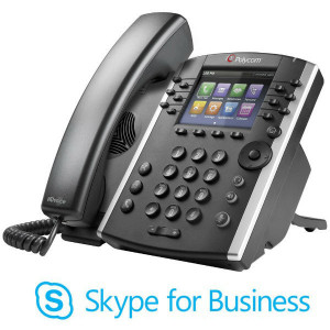 Polycom VVX 411 MS Skype for Business - Telephone VoIP - POVVX411MS-Polycom