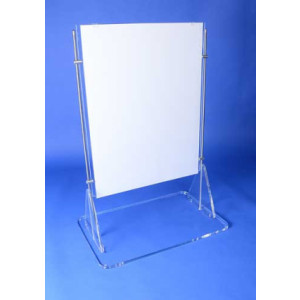 https://www.techni-contact.site/ressources/images/produits/merchandising/porte-affiche-sur-pied-91222941-1.jpg - Hauteur 103 cm - Porte feuille plexiglas épaisseur 3mm pour affiche 60/80 cm
