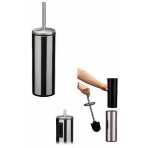 https://www.techni-contact.site/ressources/images/produits/merchandising/porte-balayette-mural-ou-a-poser-tulia-61579711-1.jpg - Dim. (L x l x H) : 85 x 85 x 385 mm - Inox 430 - plastique polypropylène