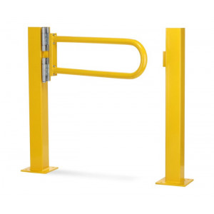 https://www.techni-contact.site/ressources/images/produits/merchandising/porte-basculante-avec-poteau-d-extremite-97295446-1.jpg - Acier - Forme: rectangulaire - Dimensions : (L x H x P) 1070 x 1000 x 200 mm - Coloris : Jaune