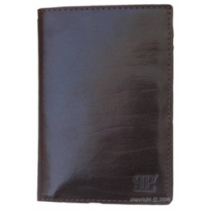 Porte-cartes masculin en cuir noir - Dimension (L x h)  : 12,5 x 10 cm - Ensemble de rangements pour 8 cartes