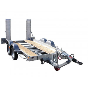 Porte engin aluminium et bois - Chassis mécano-soudé